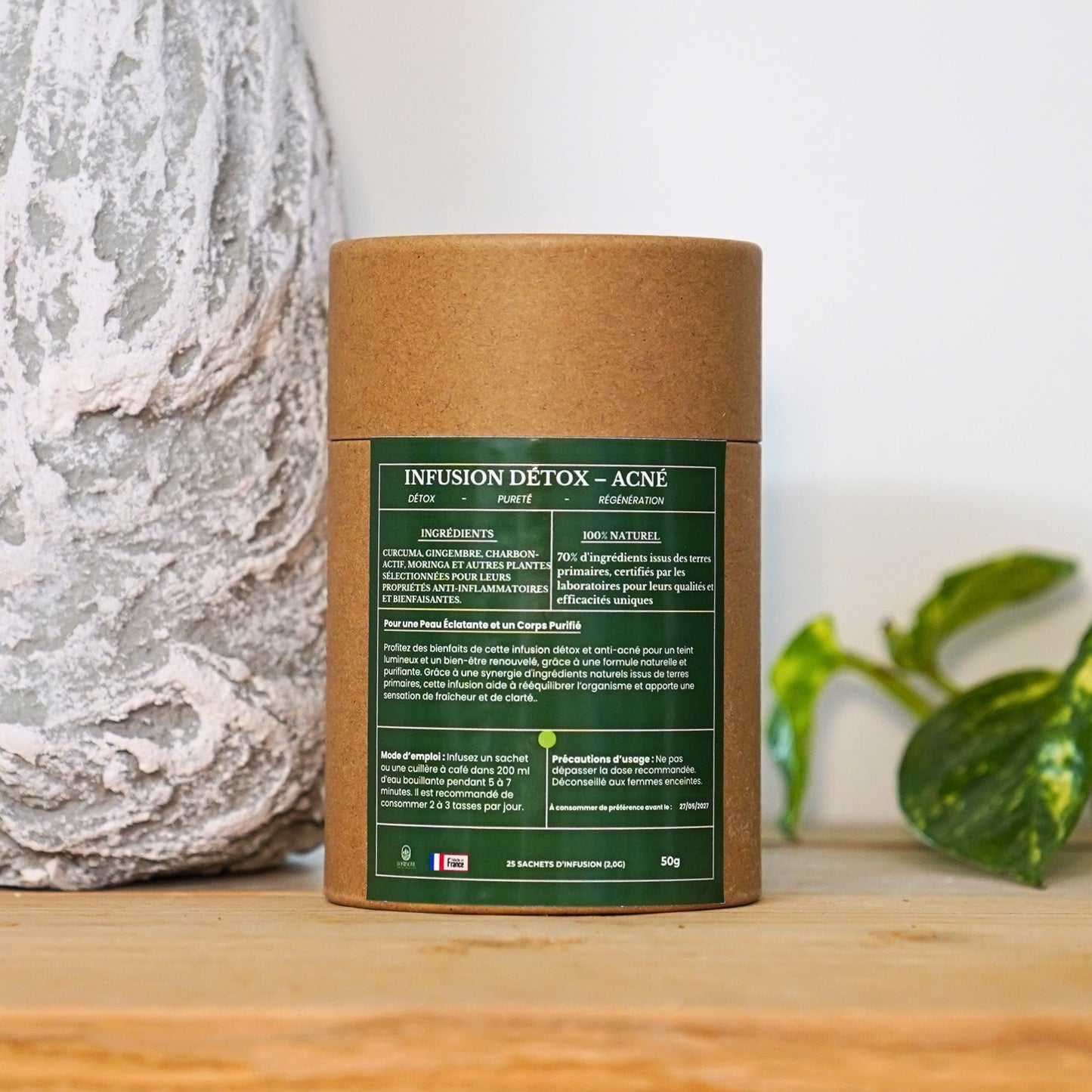 Infusion Détox & Acné - Purifiez votre Corps et Révélez une Peau Éclatante - Rosiinove