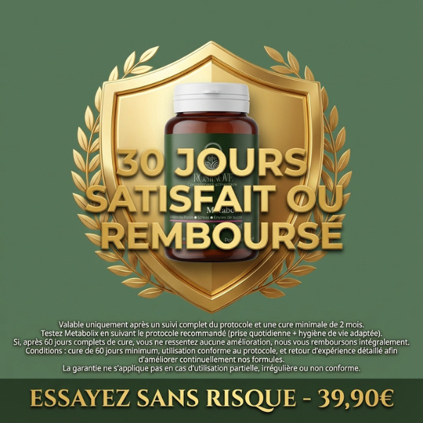 METABOLIX - Casse le cercle vicieux du stress->sucre-> graisse