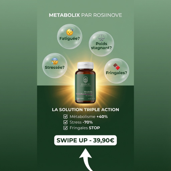 METABOLIX - Casse le cercle vicieux du stress->sucre-> graisse