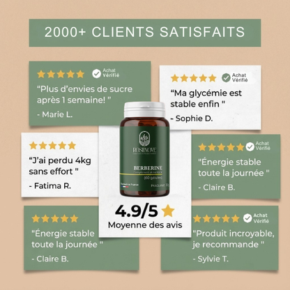 BERBERINE - Gestion de poids-Sucre-SOPK