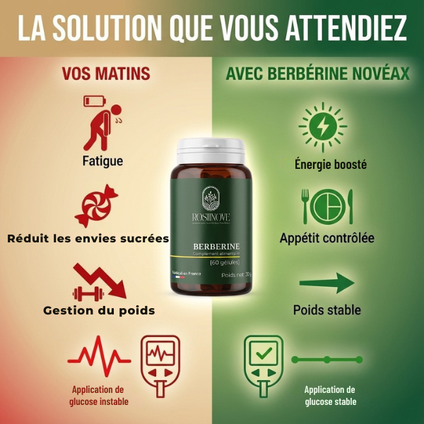 BERBERINE - Gestion de poids-Sucre-SOPK