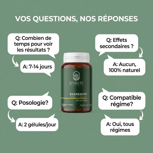 BERBERINE - Gestion de poids-Sucre-SOPK