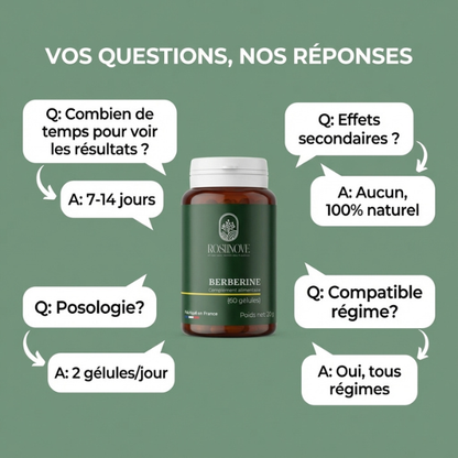 BERBERINE - Gestion de poids-Sucre-SOPK