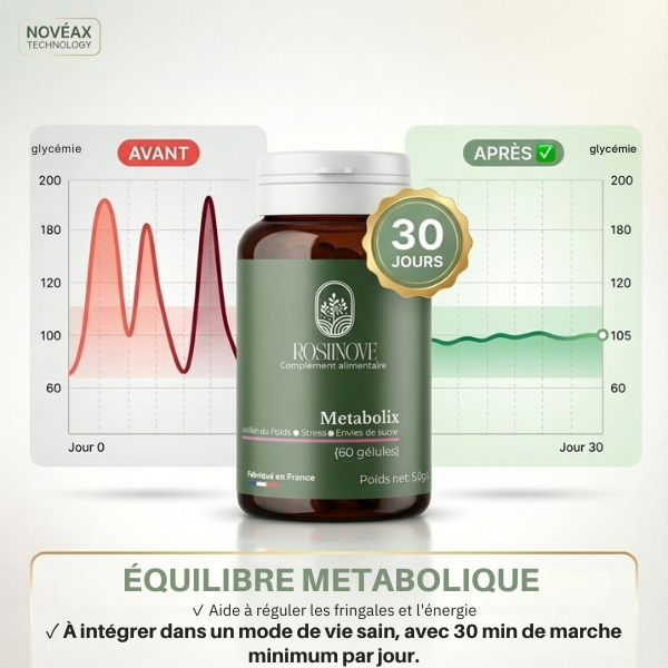 METABOLIX - Casse le cercle vicieux du stress->sucre-> graisse